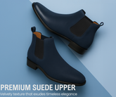 Men's Slip On Fashion Chelsea Boots | High Tops, Soft Cushioned Insole, Comfortable Fit, Trendy, Stylish Boots